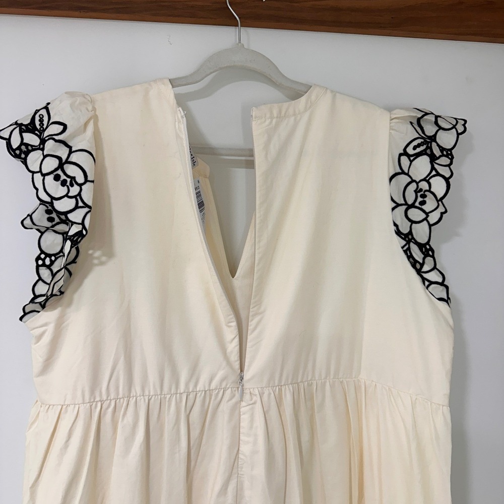 Torrid Belle Isle Tiered Maxi Dress Women 20 White Embroidered Boho Graduation - Picture 5 of 11